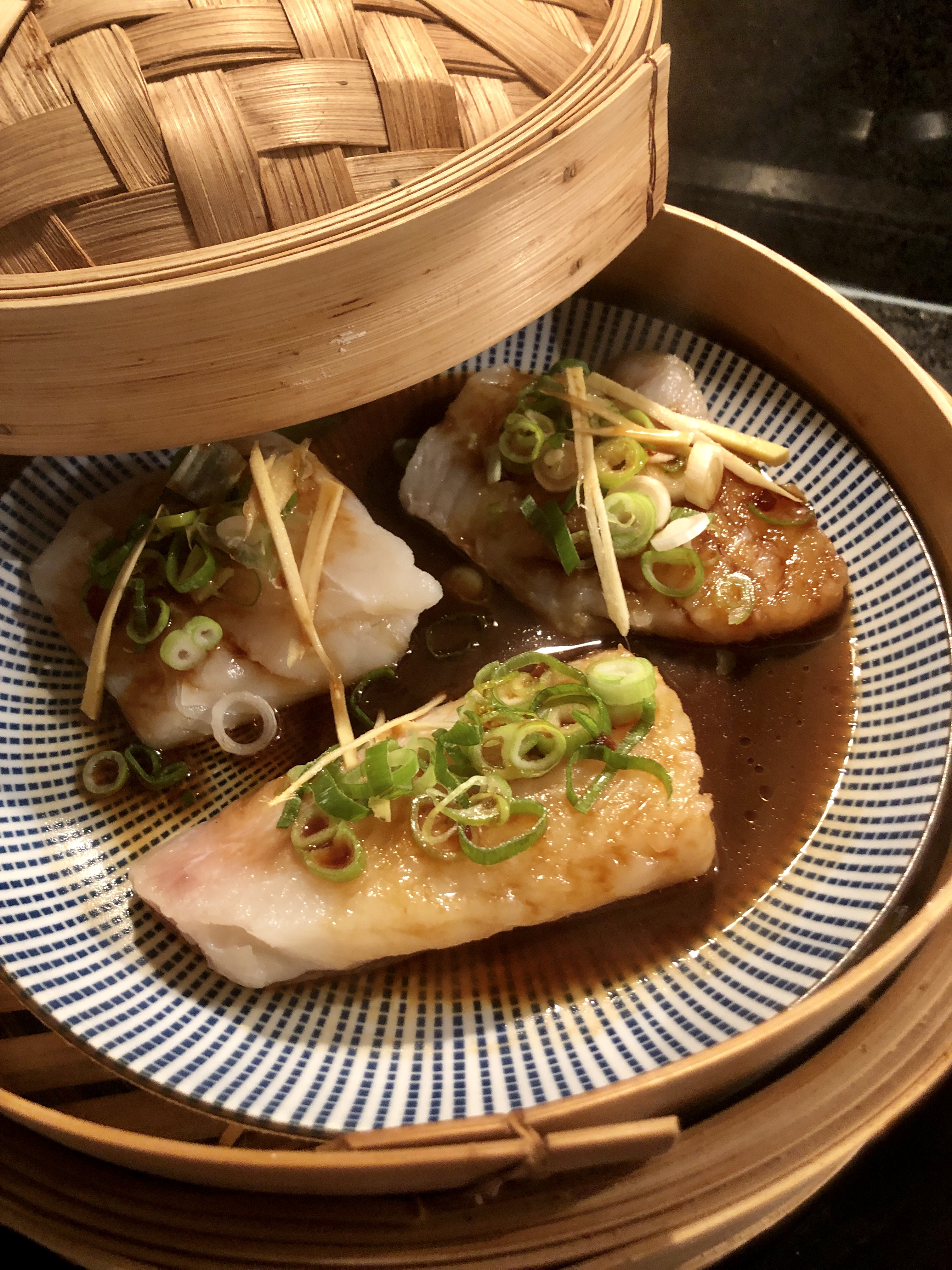 Steamed Asian Fish